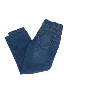 The Children's Place Jeans Girls 5 Super Skinny Adjustable Waist Medium Wash EUC